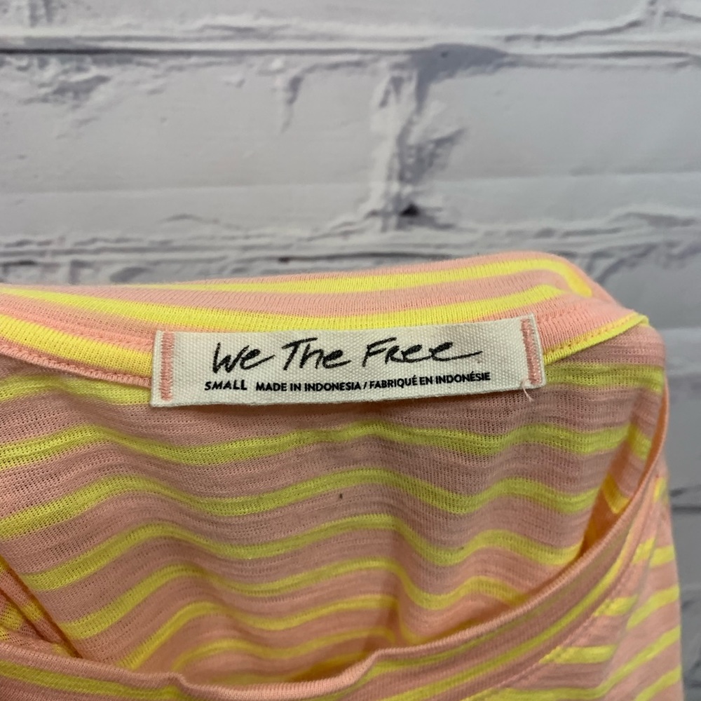 NWOT striped We The Free t shirt - Picture 4 of 6